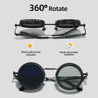 Adjustable polarized sunglasses