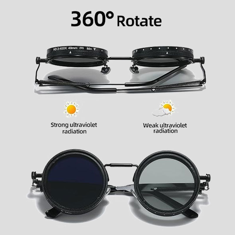 Adjustable polarized sunglasses