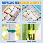 🥼Verstelbare elastische banden voor het opbergen van kleding en dekens