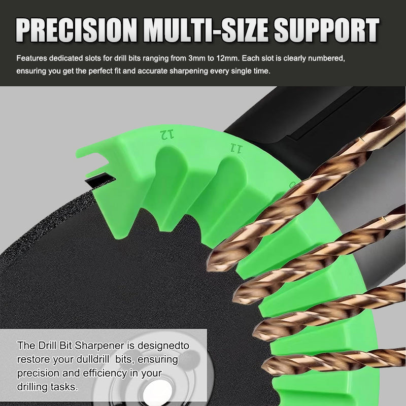 Precision Drill Bit Sharpening Guide for Angle Grinders