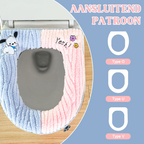 Pluche, Dik Toiletbrilkussen Met Ritssluiting