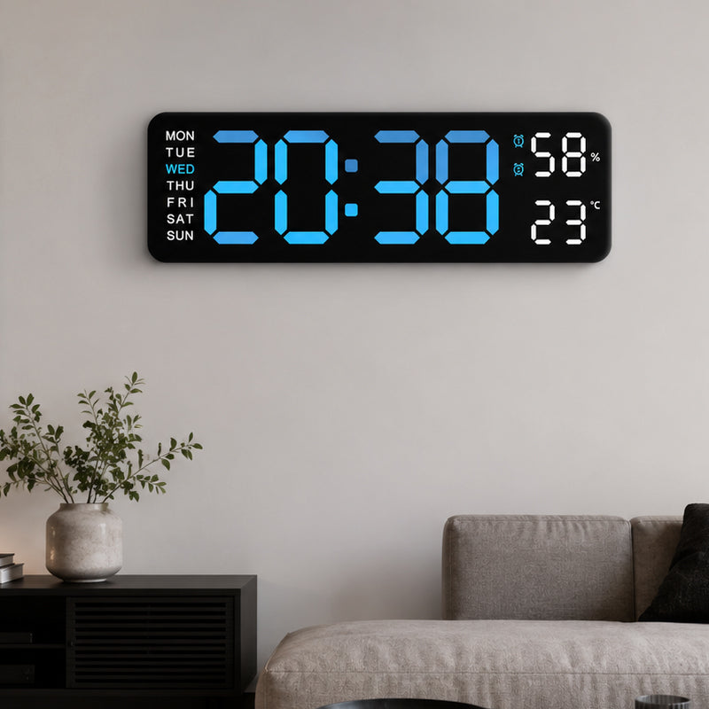 Simple And Multifunctional Frameless Electronic Clock⏲