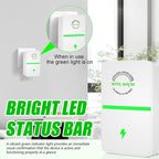 UK Plug-In Power Saver – Compact Home & Office Device With Indicator Light