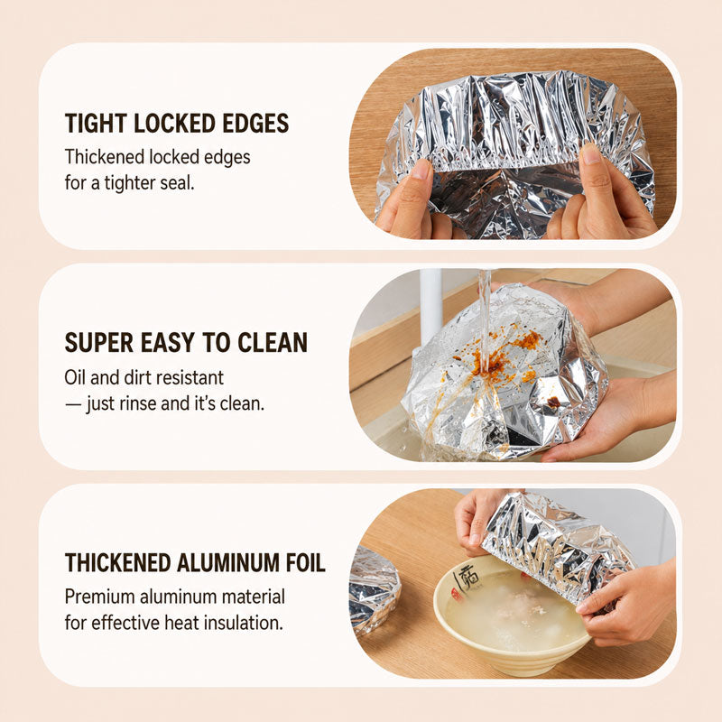 Aluminum Foil Insulation Film For Food Warming On Dining Tables