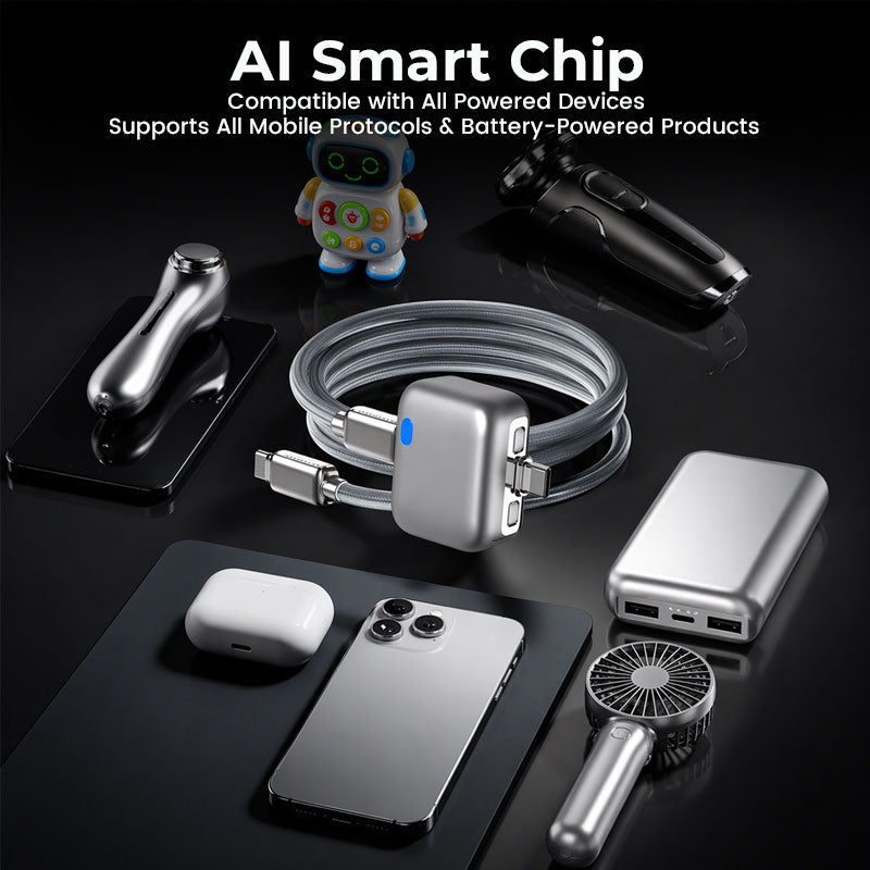 Full-Charge Automatic Circuit Breaker: AI-powered automatic power cutoff