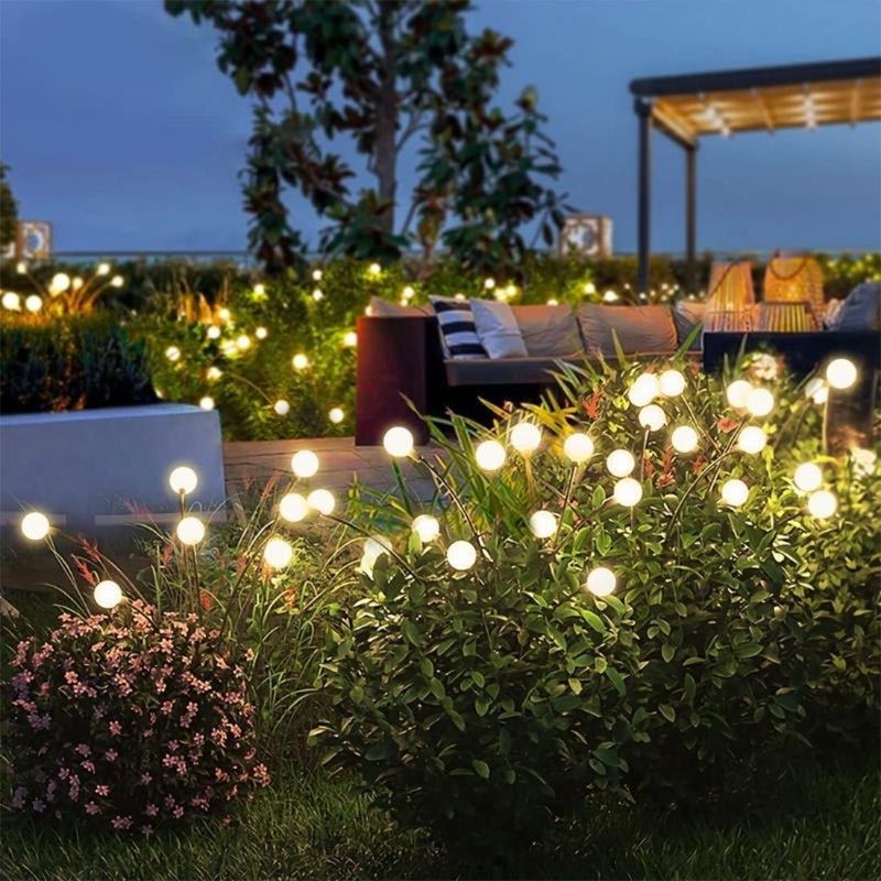 ✨ Solar LED Firefly Garden Lights 🌼