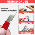Professional Kitchen Knife Sharpener, Precision Edge Knife Sharpening Tool, Knife Sharpening Stone for Blades, Including Garden Shears.
