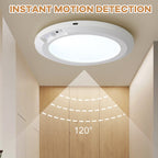 Human Body Sensor Ceiling Light✨Three-color rechargeable upgraded model + remote control [magnetic installation]