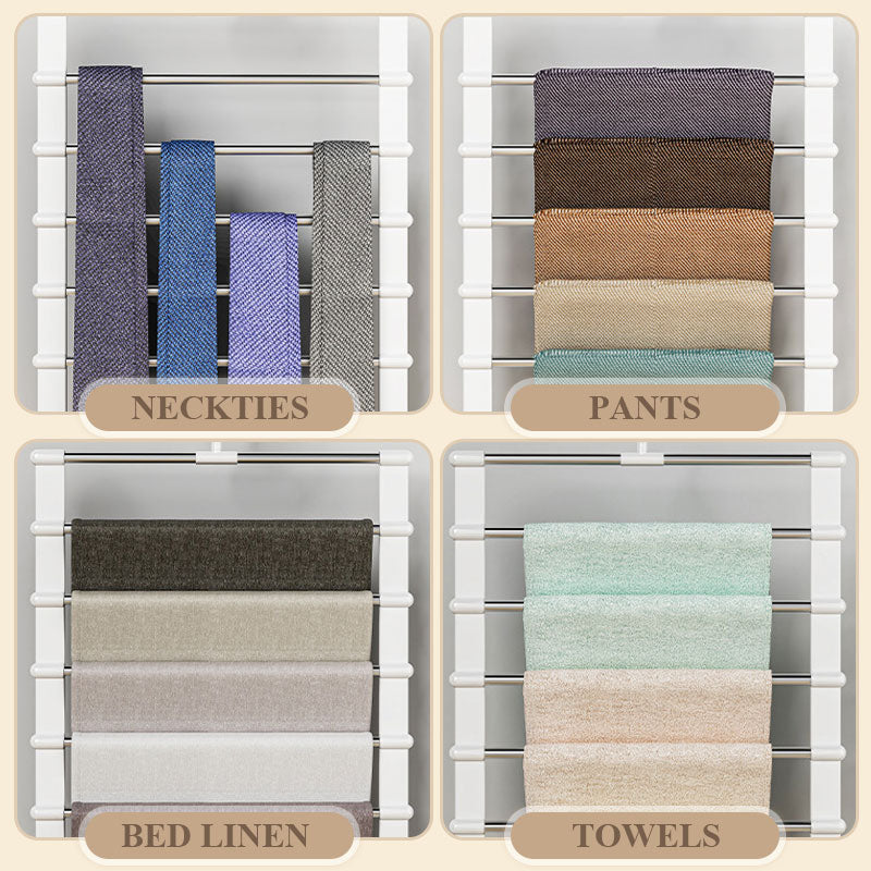 👖👗Multifunctioneel opvouwbaar broekenrek met meerdere niveaus