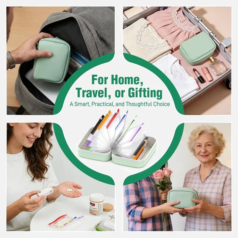 💊Waterproof Pill Organizer Set