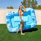 Outdoor Inflatable Floating Bed Pool & Inflatable Swimming Pool