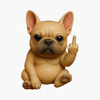🖕Fun Mini Middle Finger Animal Statues - Unique & Humorous Desk Decor