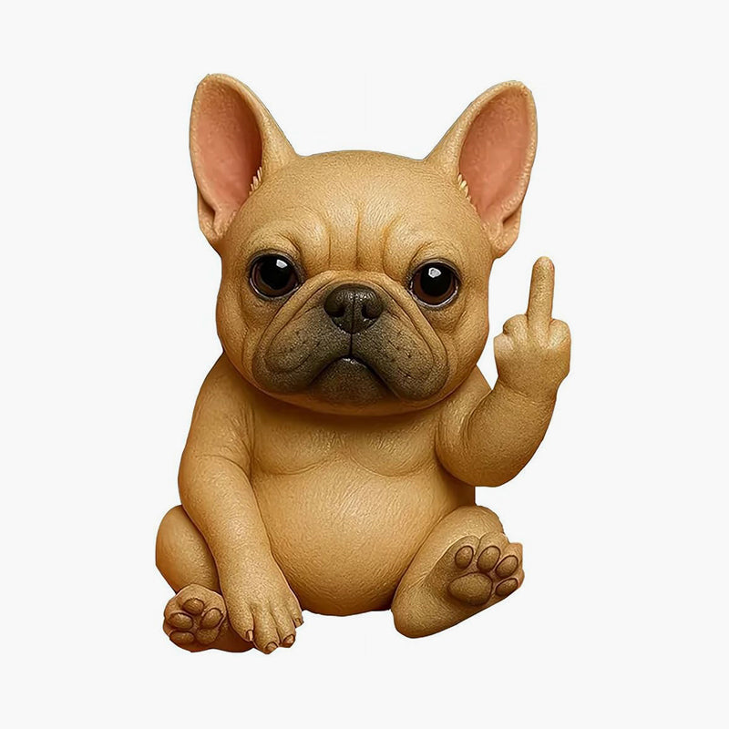 🖕Fun Mini Middle Finger Animal Statues - Unique & Humorous Desk Decor