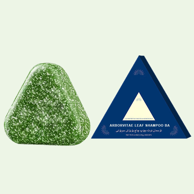 💥De voorraden zijn krap🌿 Usman Arborvitae Leaf Shampoo Bar – Natuurlijke kruidenhaarverzorging