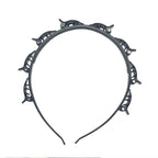 Multi-Layer Openwork Woven Headband with Teeth: Effortless Styling in Seconds