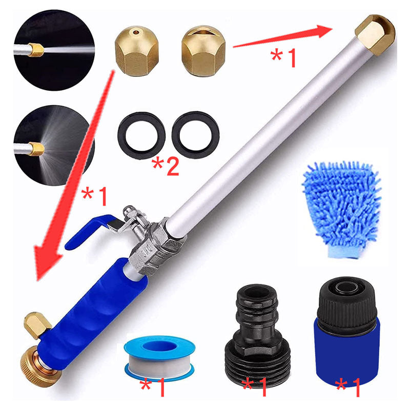 PowerJet Pro™ High Pressure Hose Nozzle for Car Wash & Garden Cleaning 🚗🌿💦