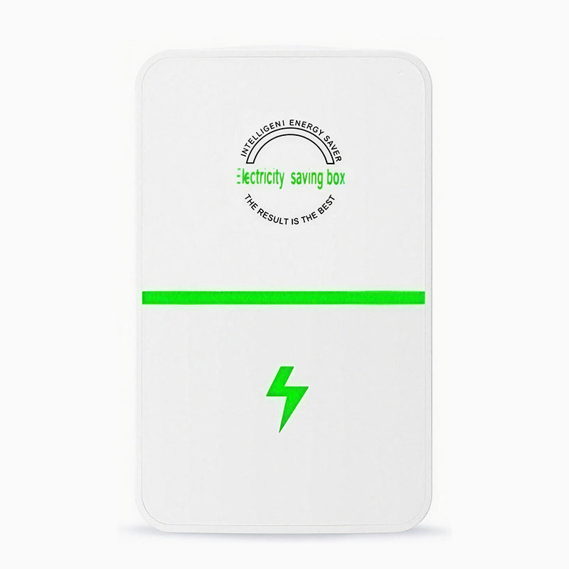 UK Plug-In Power Saver – Compact Home & Office Device With Indicator Light