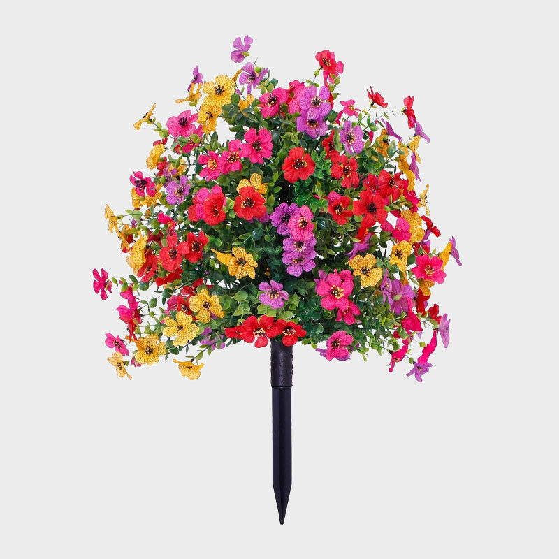💐Artificial Eucalyptus and Violet Ground-Insert Floral Decoration