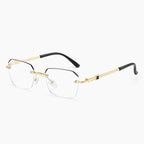 New Stylish Frameless Metal Reading Glasses With Blue Light Protection👓