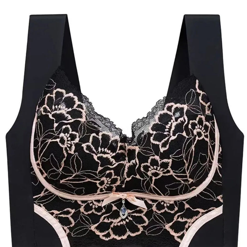 💋Push-up en liftende kanten naadloze bh zonder rugpand in grote maten