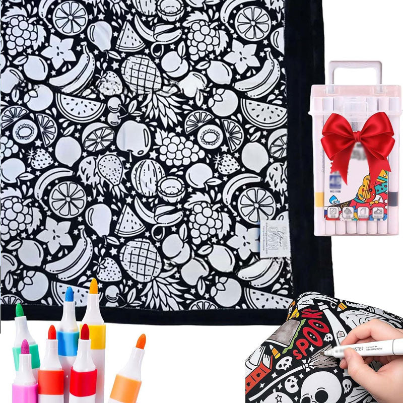 💥Facebook bestverkochte producten🎨✨DIY Handgemaakte kleurrijke creatieve lamswollen deken