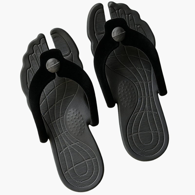 🏝Opvouwbare, draagbare, antislip voetmassageslippers
