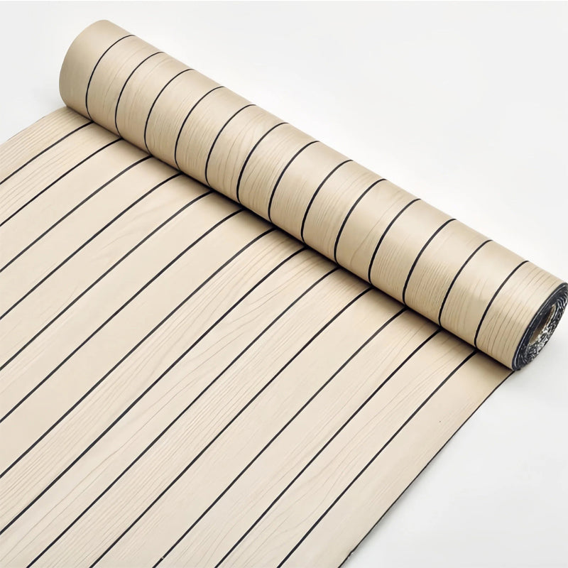 3D Slatted Wood Grain Self-Adhesive Wallpaper | Peel and Stick Wall Decal for Living Room, Bedroom & Rental Home Renovation