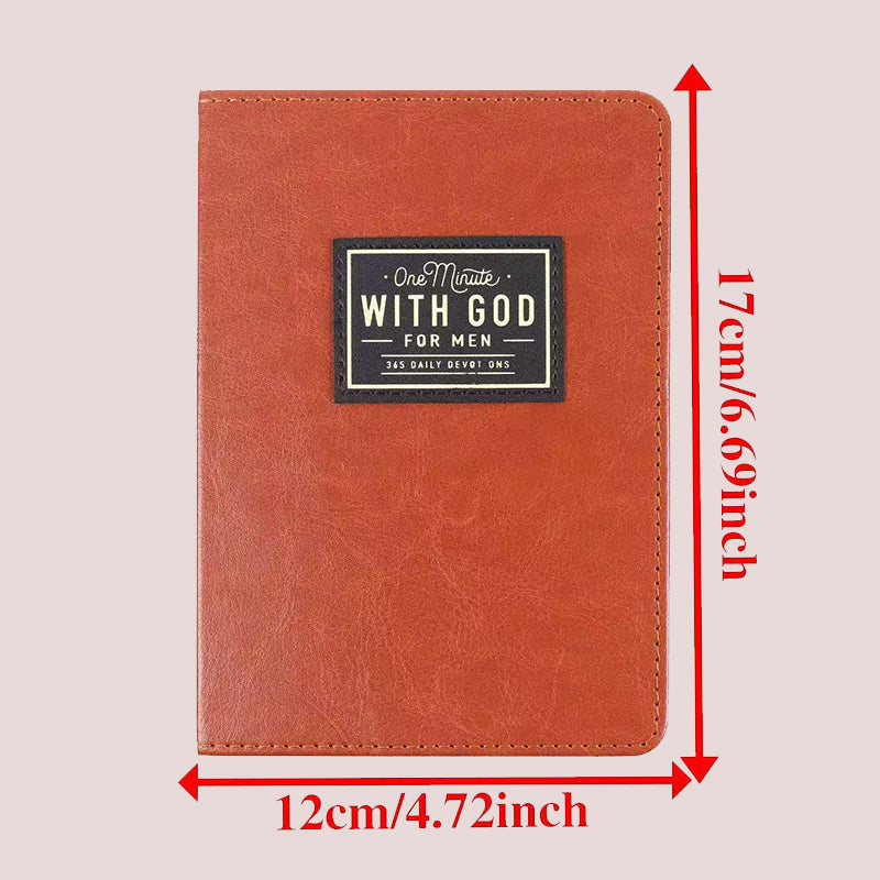 Daily Devotional: A minute in God's presence, a 365-day devotional journal, is the perfect gift for holidays, birthdays, Christmas, and New Year's.