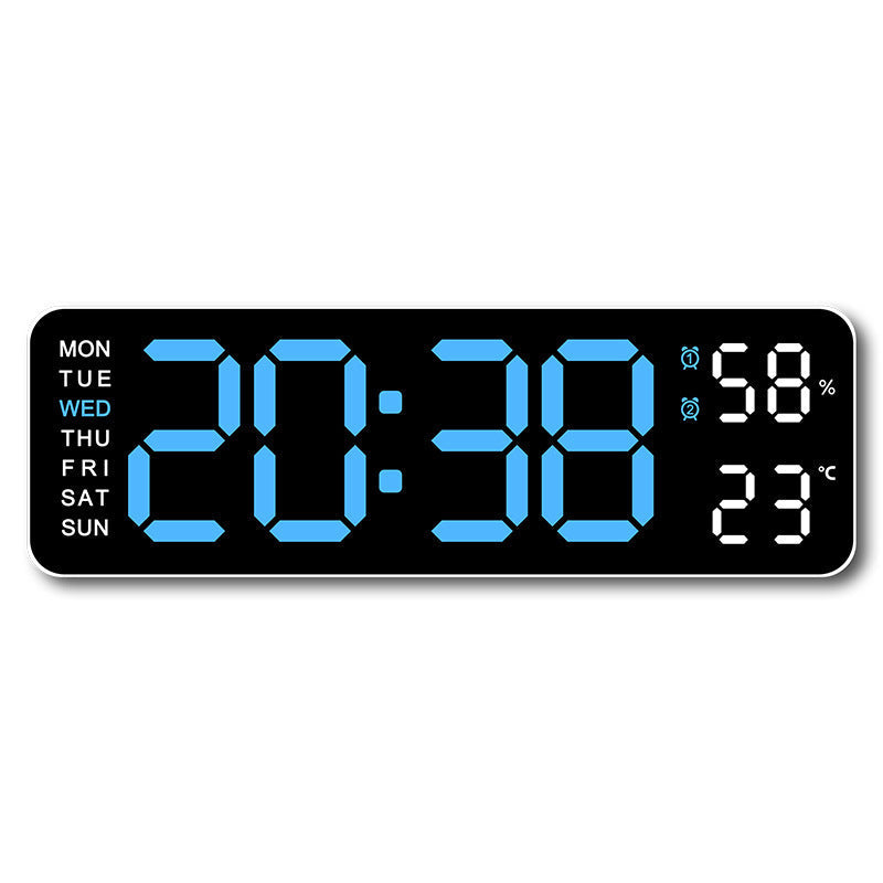 Simple And Multifunctional Frameless Electronic Clock⏲