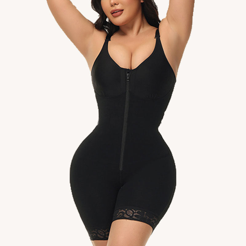 Zipper Tummy Control & Butt Lifting Bodysuit 💃✨