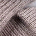 Damen Verdickter Warmer Einteiliger Hutschal/Women's thickened warm one-piece hooded scarf