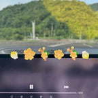 🚗🌸3D-harsstickers voor auto's - Met ontwerpen van perzikbloesem/kersenbloesem