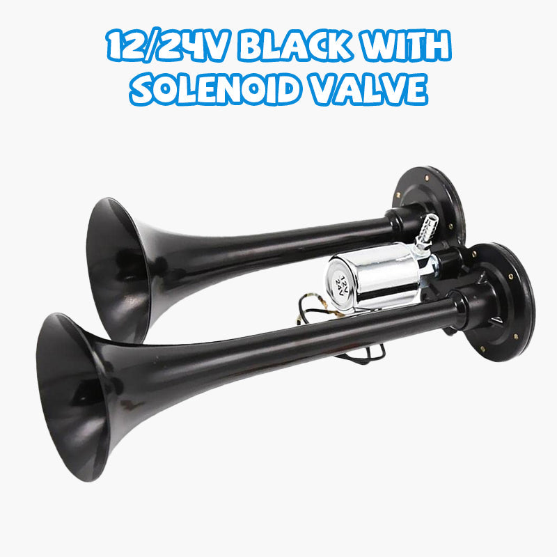 ⏰Tijdelijke aanbieding: 57% korting🚨 Dubbele buis superluide luchthoorn 150 dB 🚛🔊