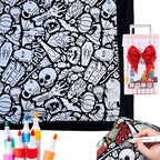 💥Facebook bestverkochte producten🎨✨DIY Handgemaakte kleurrijke creatieve lamswollen deken