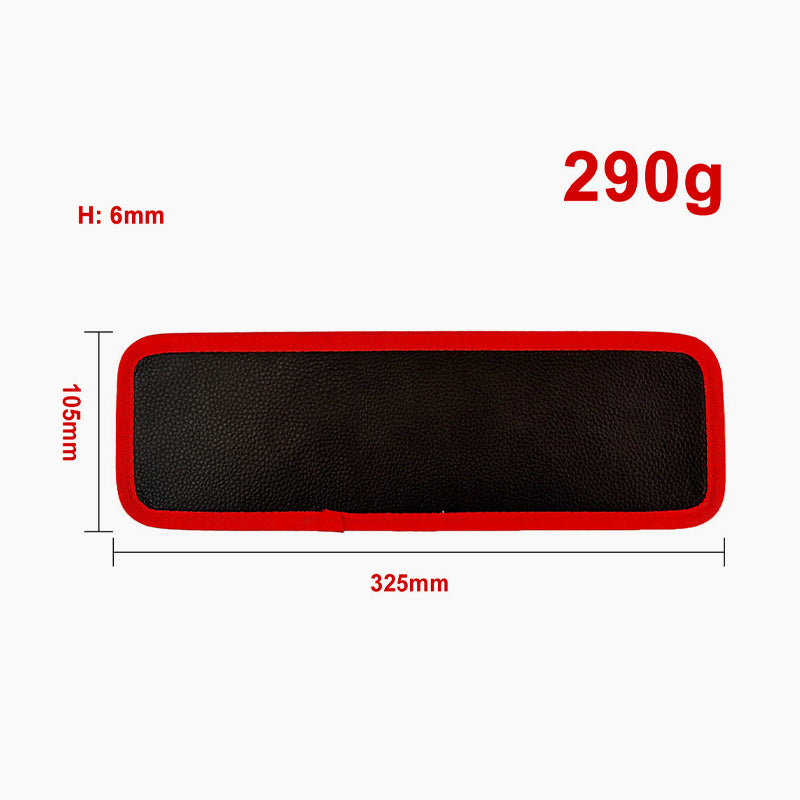🚗🛠️High-Performance Magnetic Leather Tool Storage Mat