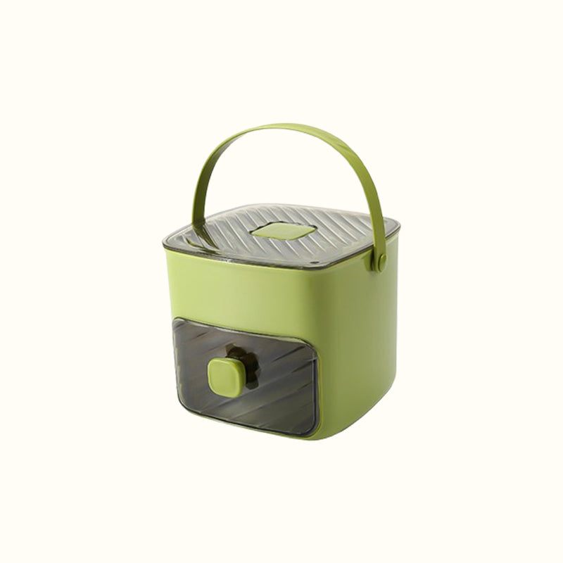 48-Cube Portable Push-Button Large-Capacity Ice Bucket 🧊