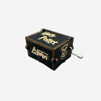 Wooden Music Box Ornament - Classic Engraved Hand-Crank Music Box🎶