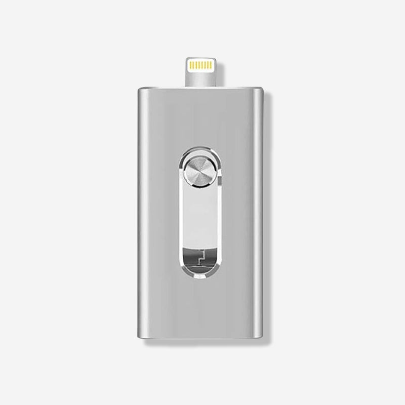 3-in-1 USB-flashdrive Met Grote Capaciteit Voor Zowel Mobiele Telefoons Als Computers