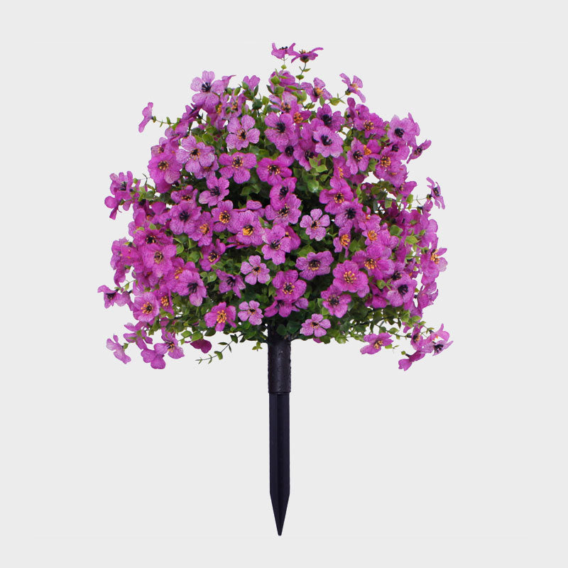 💐Artificial Eucalyptus and Violet Ground-Insert Floral Decoration
