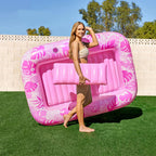 Outdoor Inflatable Floating Bed Pool & Inflatable Swimming Pool
