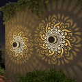 65K+ SOLD!✨Solar Mandala Wall Light | Outdoor Garden Fence Projector Lamp 🪐🌌
