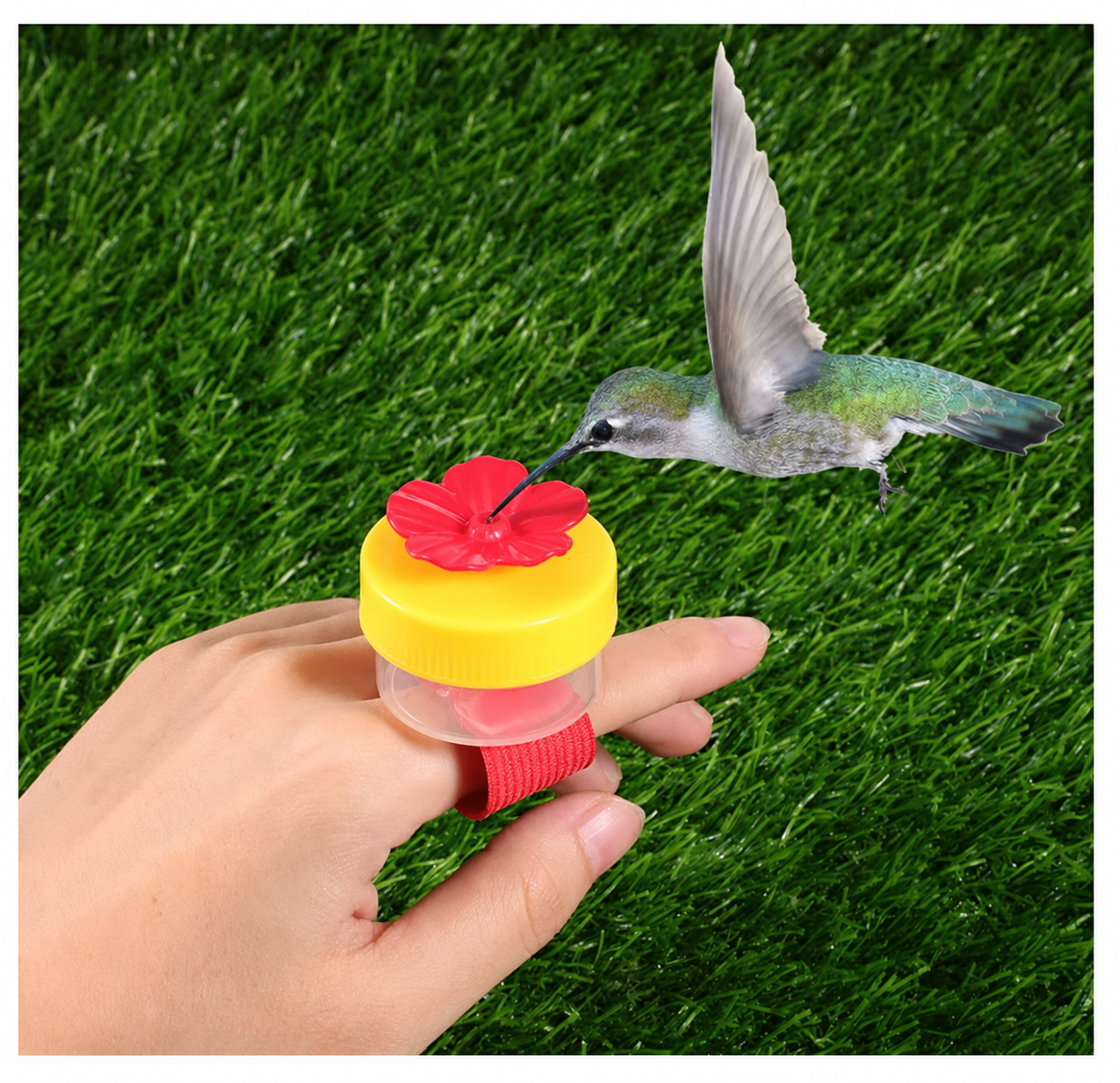 🐦Buy 1 Get 1 Free💍 Hummingbird Feeder Ring
