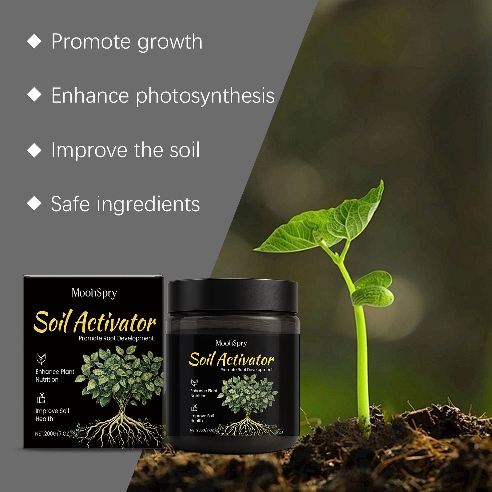🌱 Universal Plant Root Activator & Soil Conditioner 💪