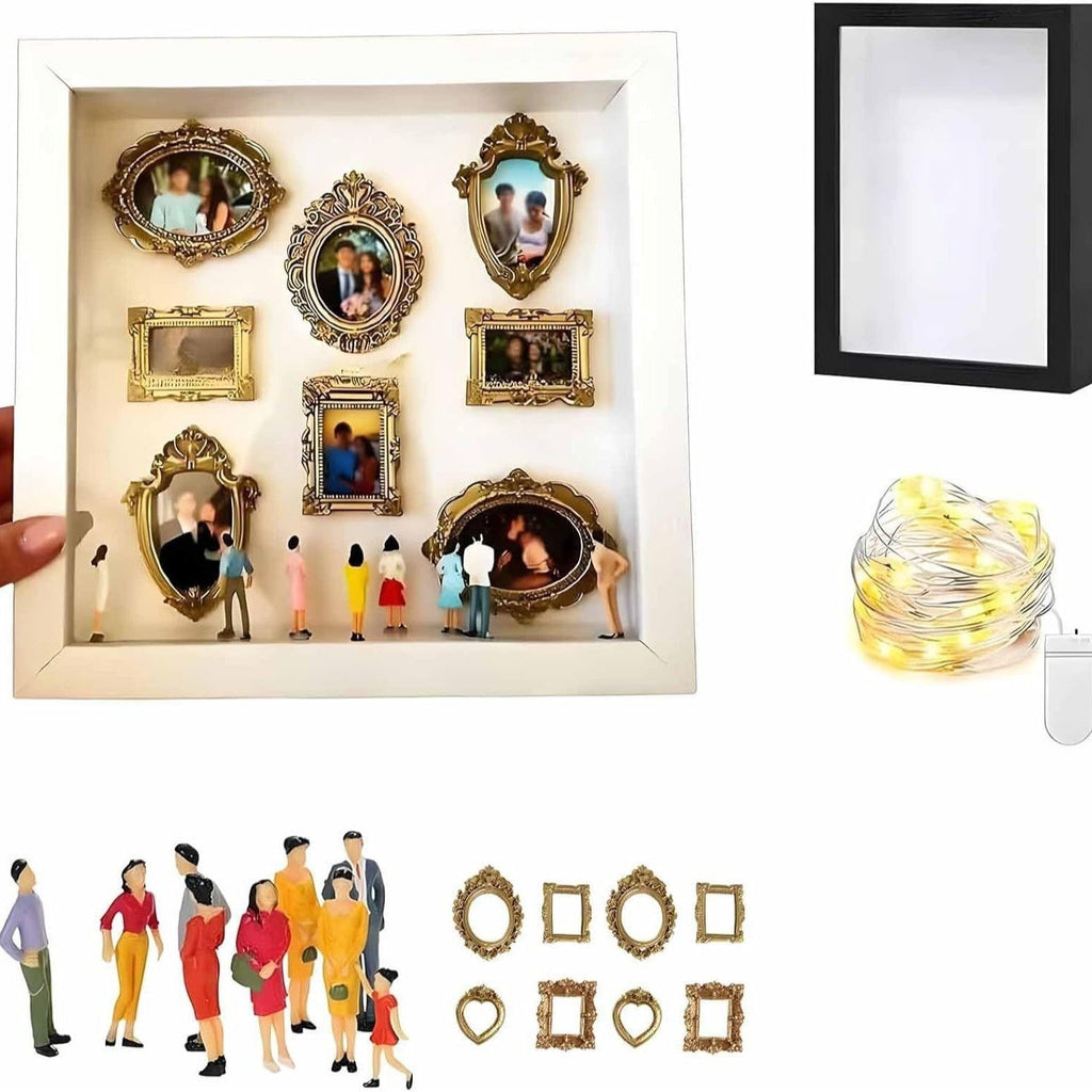 💥Binnenkort uitverkocht✨DIY Mini Museum Silhouette Box – Bewaar je unieke herinneringen op een stijlvolle manier