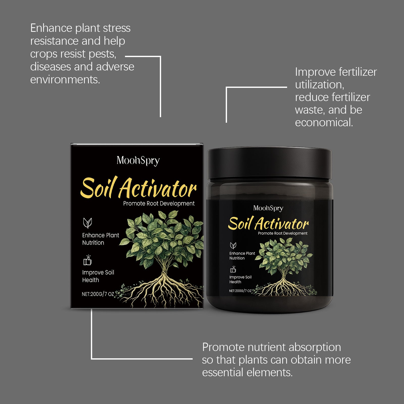🌱 Universal Plant Root Activator & Soil Conditioner 💪