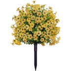 💐Artificial Eucalyptus and Violet Ground-Insert Floral Decoration
