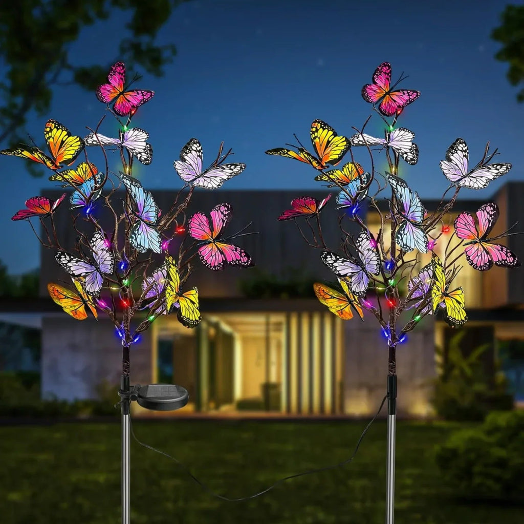 🔥2026 New Arrivals 🔥🦋Hot Sale Offers-Solar Outdoor Butterfly Lights💐