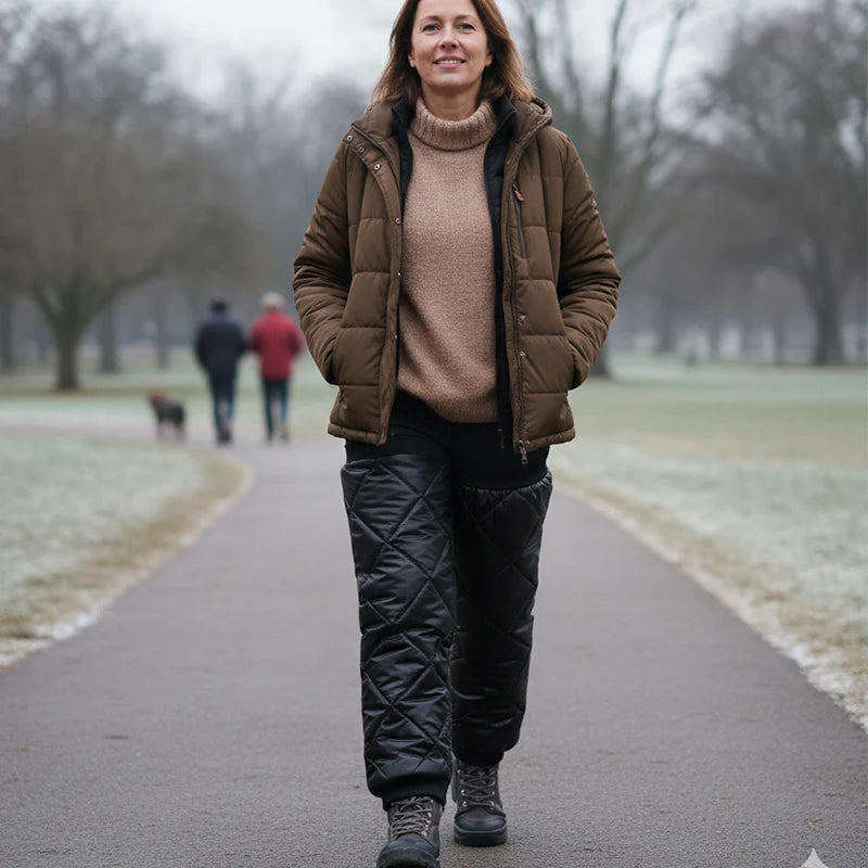 Waterdichte, Met Fleece Gevoerde Beenwarmers Met Ritssluiting