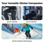 Waterdichte, Met Fleece Gevoerde Beenwarmers Met Ritssluiting