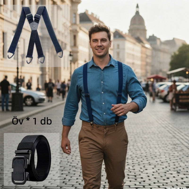 【🔥Top-Selling Products】👖Men's Work Pants with Shoulder Straps